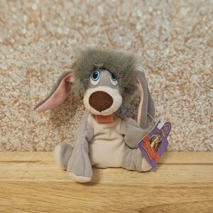 Anastasia Movie POOKA Puppy Dog  Applause 1997 6" Plush Beanie Doll with Tag